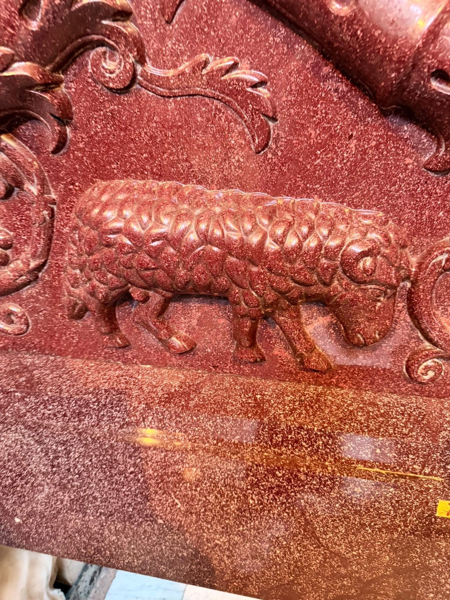 Roaming Lamb carving
