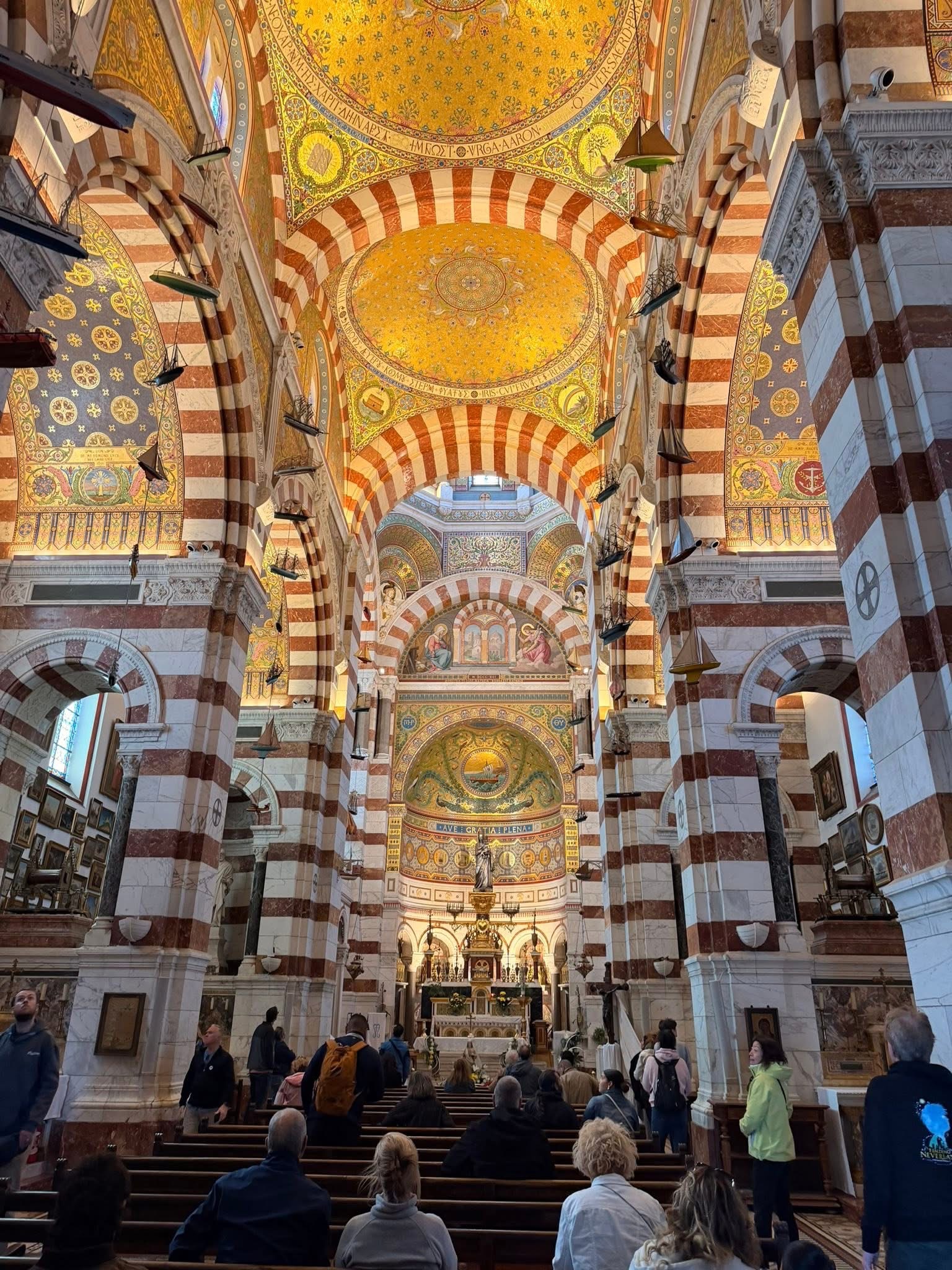 Marseille church interior