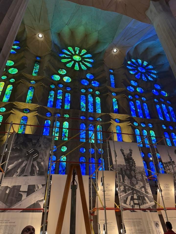 Sagrada Familia stained glass