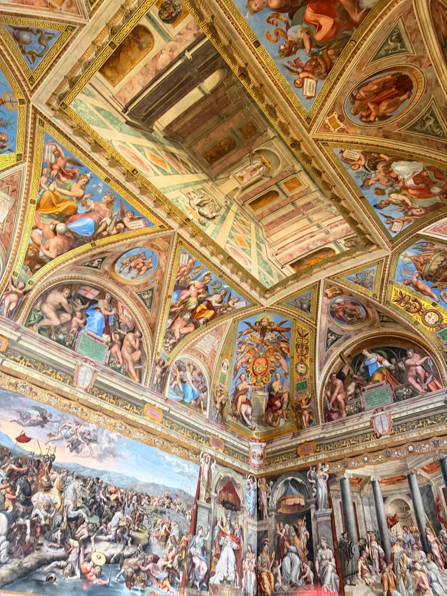 Vatican frescoes